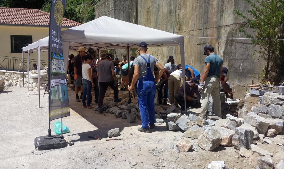 1ο Εργαστήριο της τέχνης της πέτρας, Λαγκάδια, 1-5 Αυγούστου 2017! — φωτογραφία 7