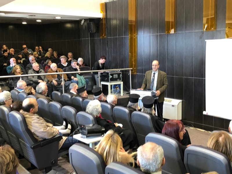 Ιδιαίτερη επιτυχία σημείωσε η εκδήλωση στη Δημητσάνα για τον Κώδικα της εκκλησίας του Αγίου Χαραλάμπους — φωτογραφία 1